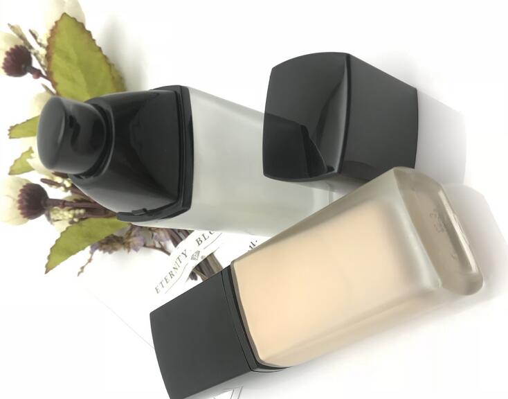 DIY 30Ml Duckbill Foundation Bottle Isolation Cream Cosmetic Packaging Bottle Frosted Glass Square Bottle
