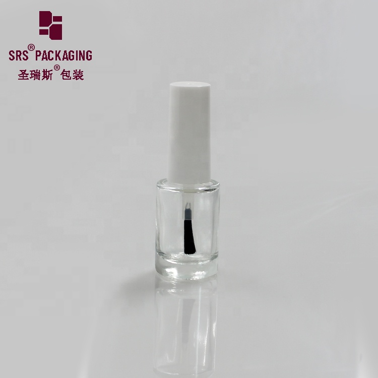 DIY Unique Clear Customized empty little mini glass 7ml nail polish bottles