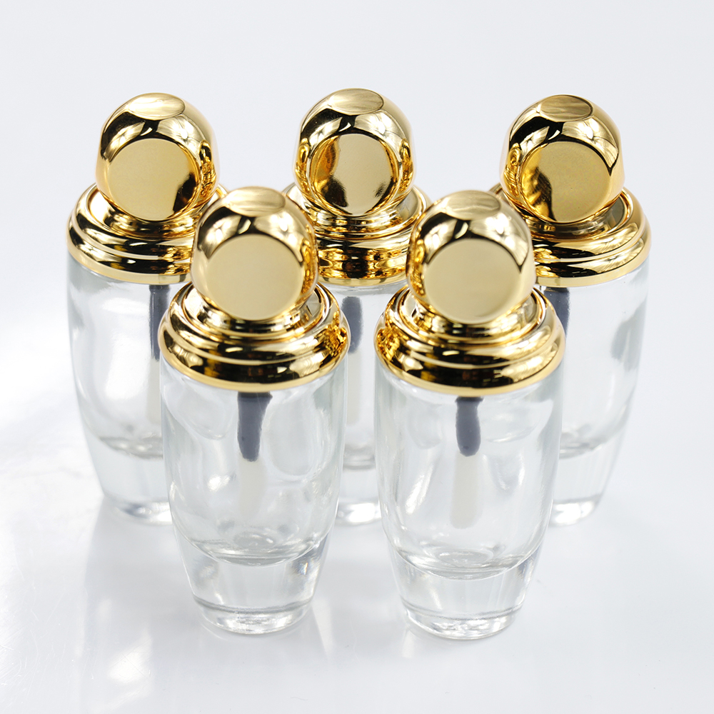 DIY glass tube lipgloss container 10ml lip gloss bottle