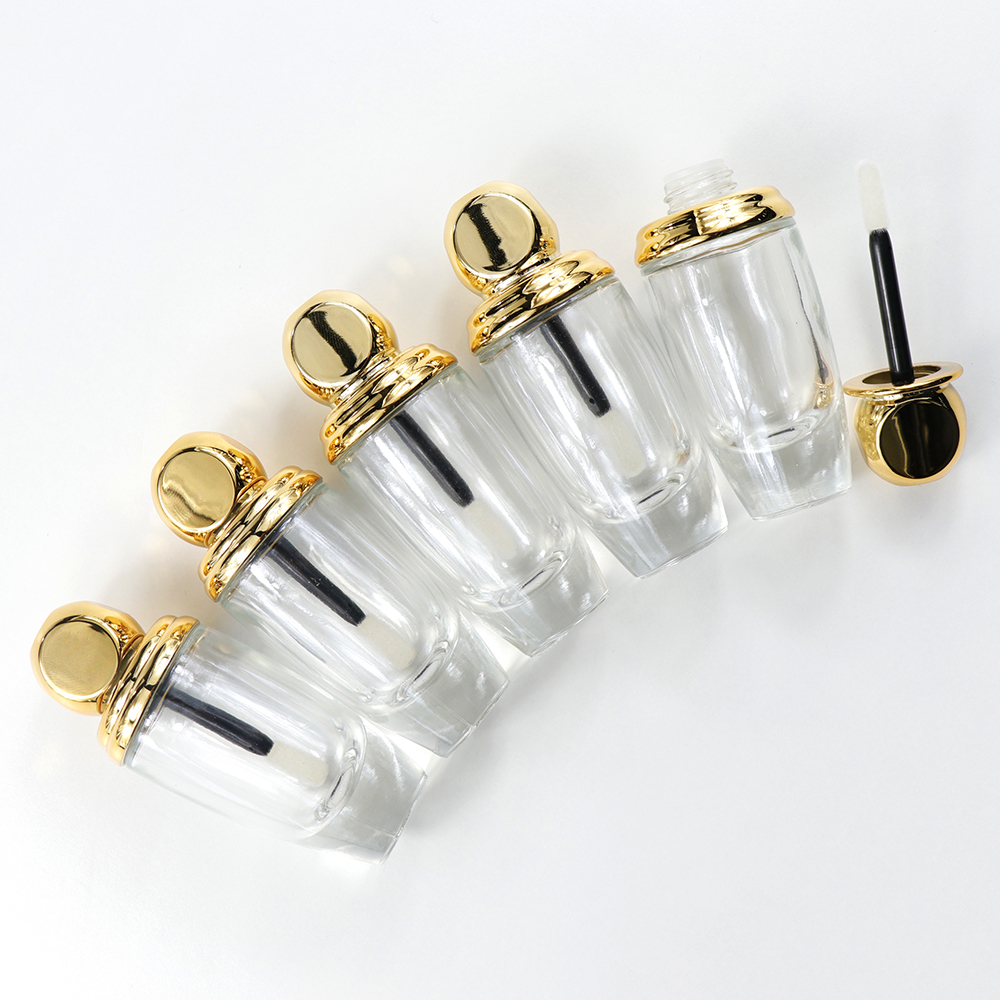 DIY glass tube lipgloss container 10ml lip gloss bottle