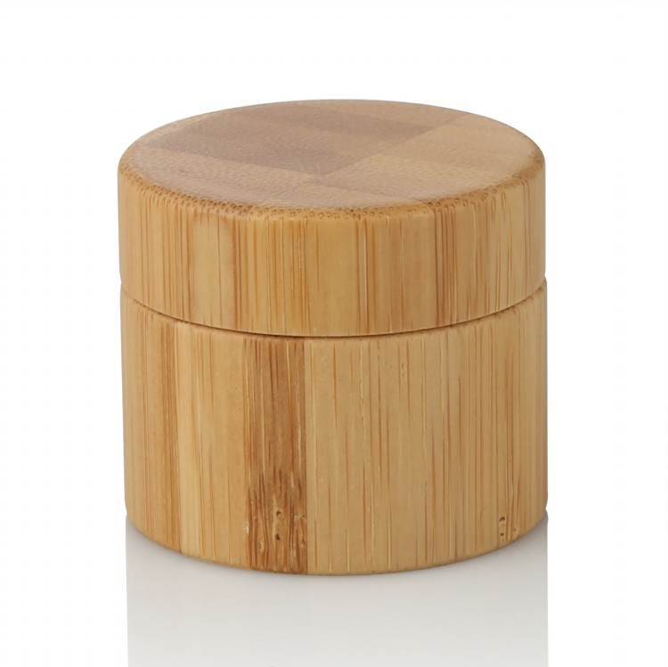 Dalizhen 10G 15G 20G 30G 50G 100G cosmetic bamboo wooden cream jar with PP inner