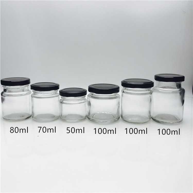Dampproof food glass bottle and jars big volume 1000ml glass jar for sauce,jam,cookie, chilli sauce with lid