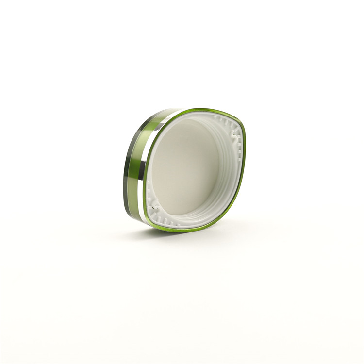 Dark green acrylic cream bottle set skin care product packaging can be customized