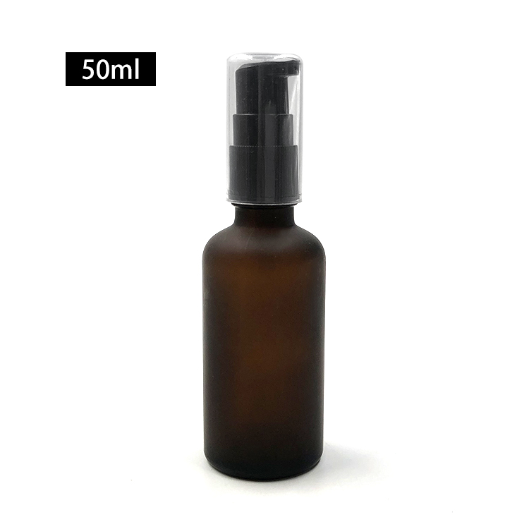 Das 5ml 10ml 15ml 20ml 30ml 50ml 100ml matte amber essential oil bottle glass with copper dropper