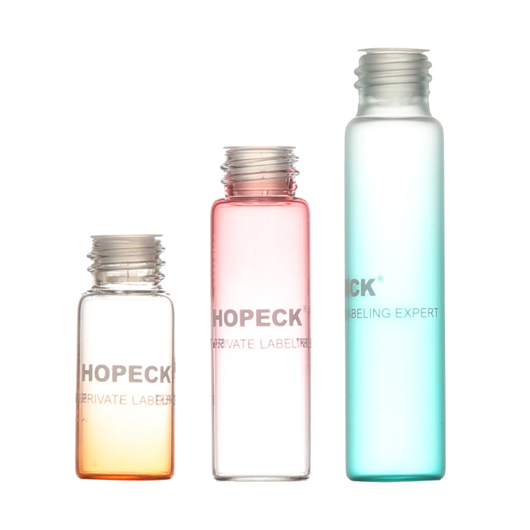 Decorations Eco Friendly Glass Essential Oil Light Blue Dropper Bottles