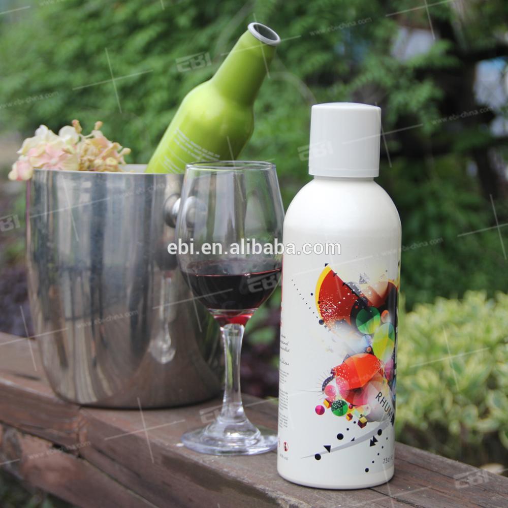 Decorative 750 rum bottle alcohol whiskey bottle