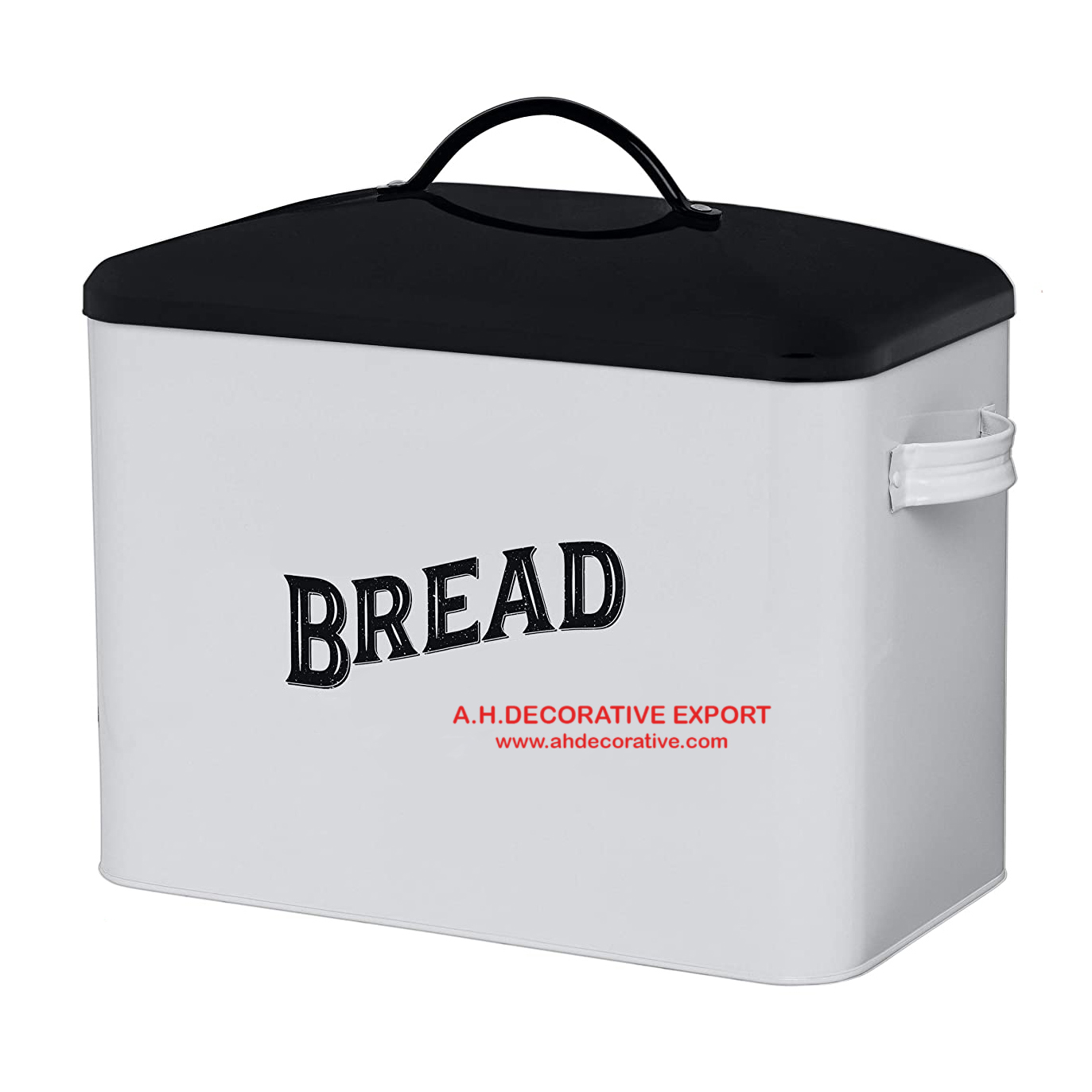 Decorative Metal Bread Canister for Kitchen Storage/Home Decorative Kitchen Storage Canister