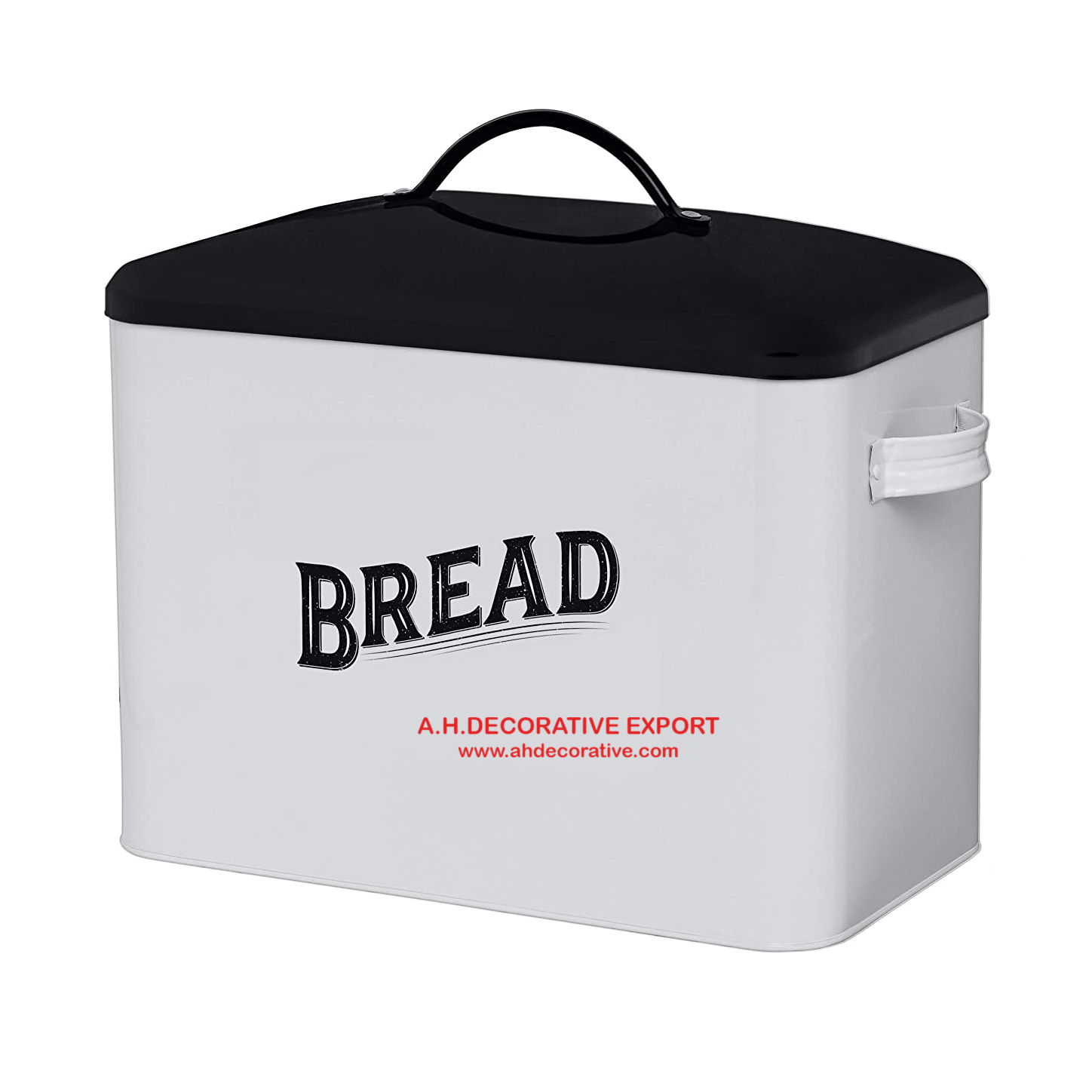 Decorative Metal Bread Canister for Kitchen Storage/Home Decorative Kitchen Storage Canister