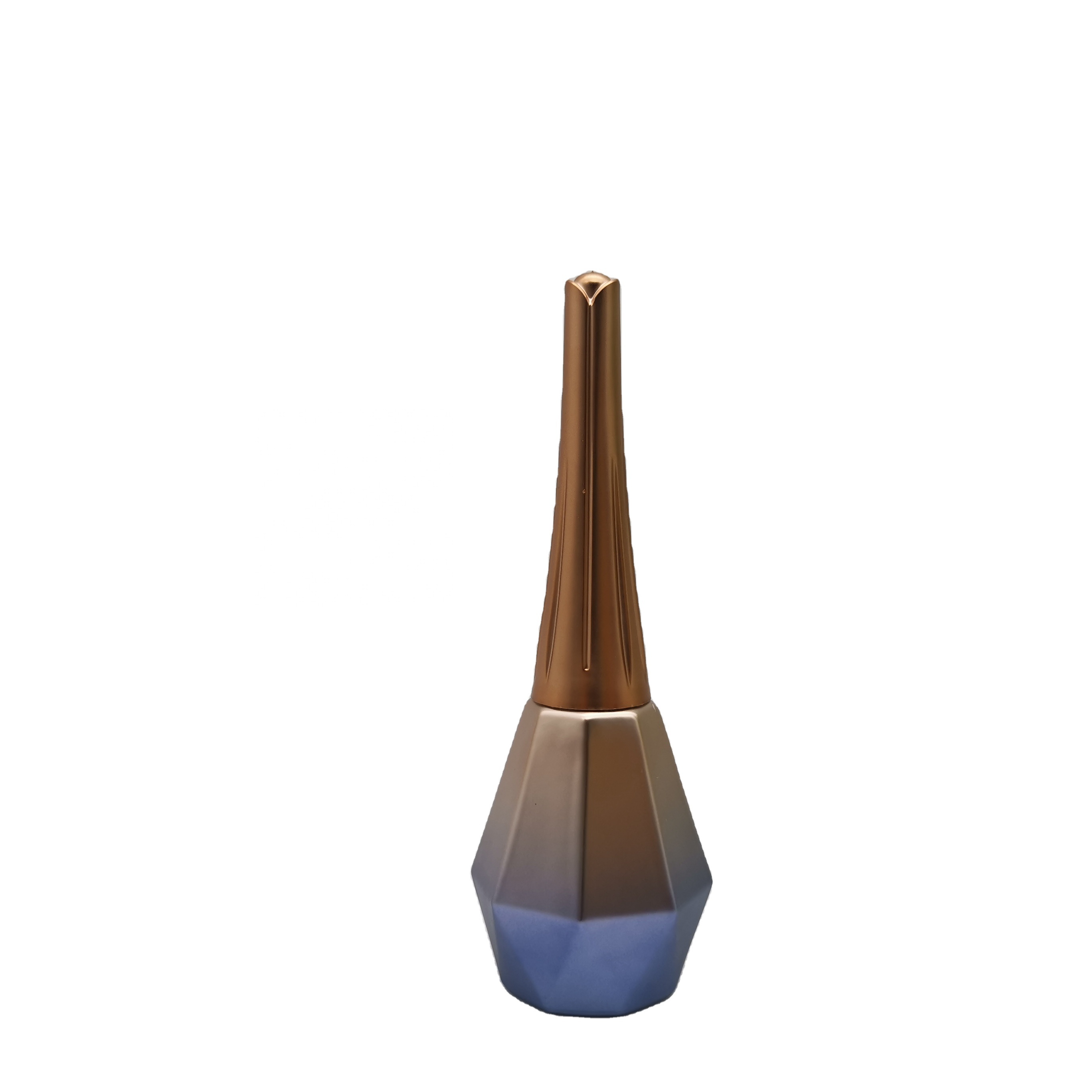 Decorative UV Gel Nail Polish Bottle Octagon With Fancy Color Bottle