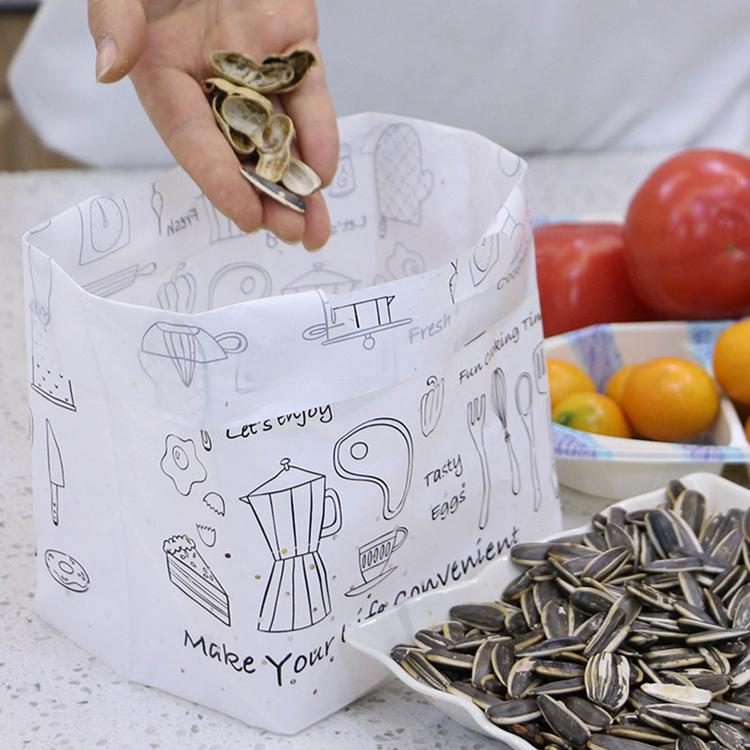 Degradable garbage bag household kitchen garbage drain bag disposable supplies household garbage bag