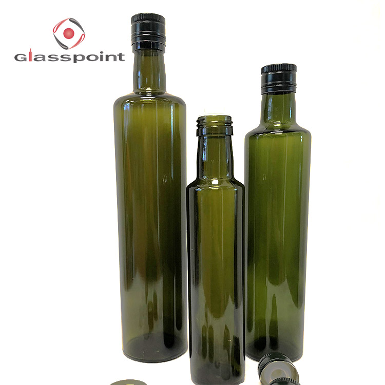 Deliver fast high quality 500ml olive oil glass bottle in stock