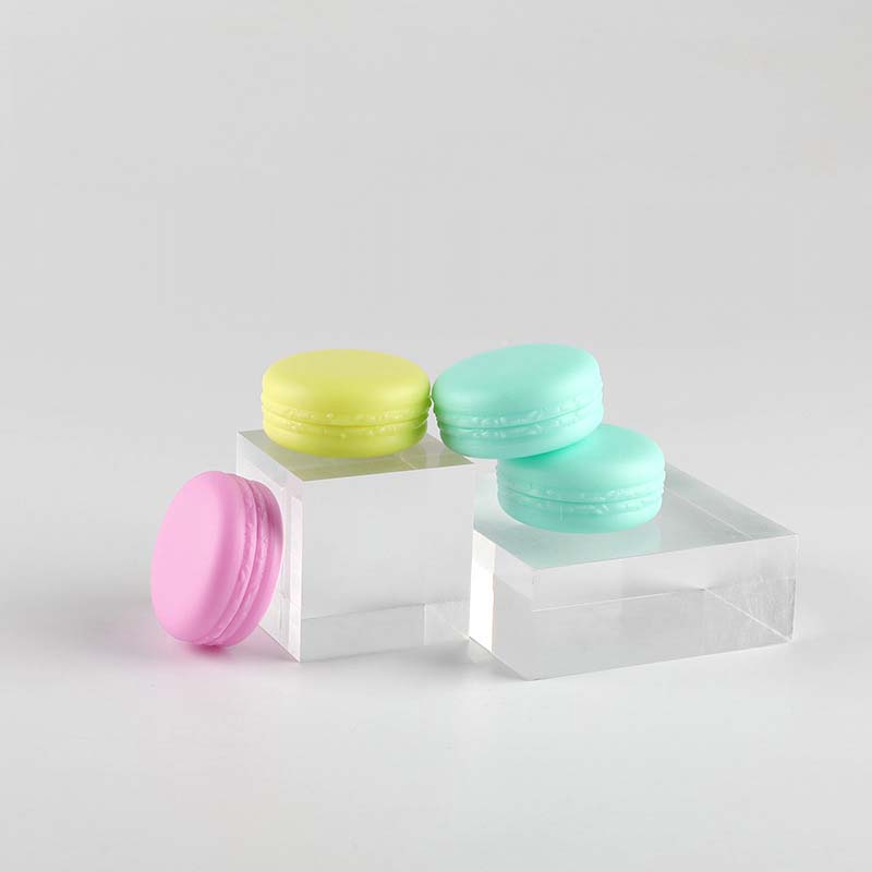 Design Macaroon Cosmetics Empety Face Cream Jars High Quality Cute Round Shape Empty Hair Products Cosmetic Jar Packaging Jars