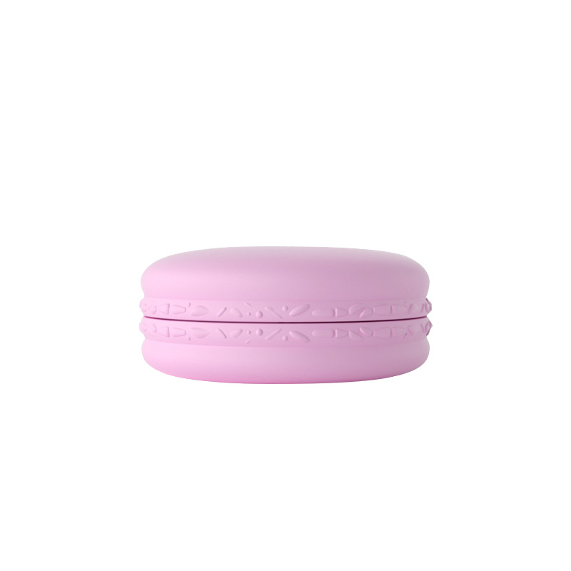 Design Macaroon Cosmetics Empety Face Cream Jars High Quality Cute Round Shape Empty Hair Products Cosmetic Jar Packaging Jars