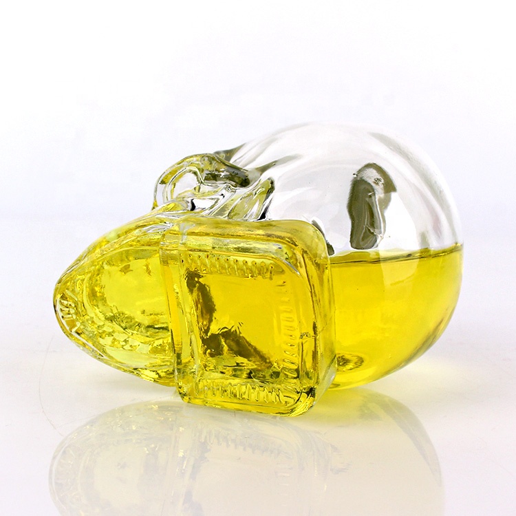 Design unique shaped glass e liquid bottles with screw cap