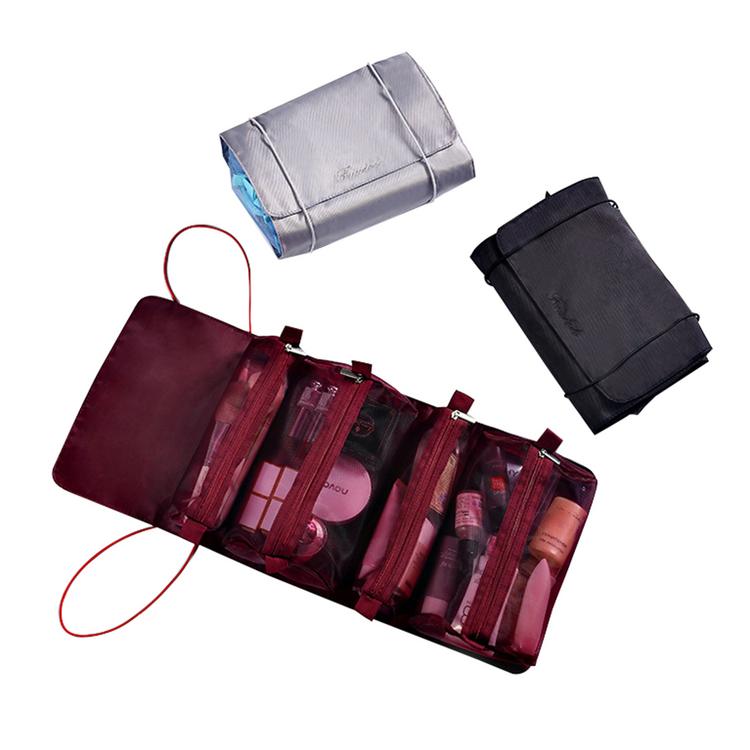 Detachable multifunctional travel toiletry bag removable storage bag portable large-capacity folding storage bag