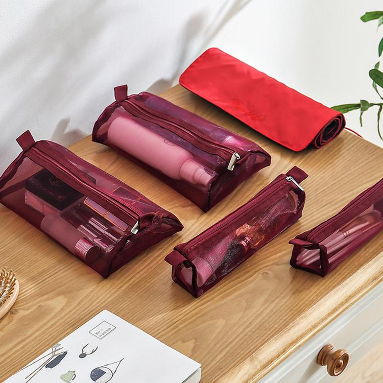 Detachable multifunctional travel toiletry bag removable storage bag portable large-capacity folding storage bag