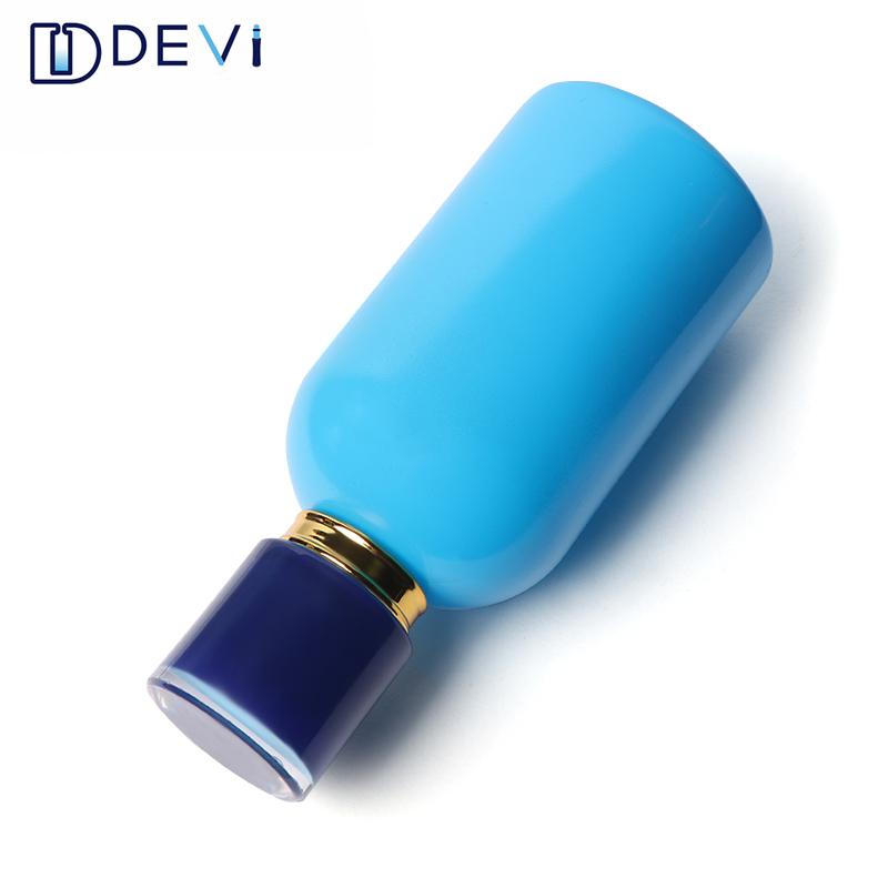 Devi Fancy Luxury 100ml Refillable Glass Spray Perfume Empty Atomizer Bottle