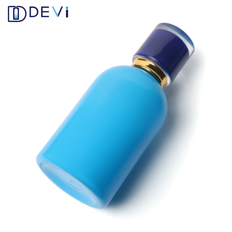 Devi Fancy Luxury 100ml Refillable Glass Spray Perfume Empty Atomizer Bottle