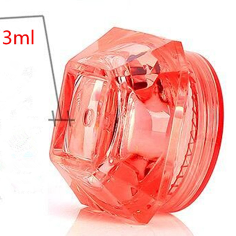 Diamond Shape 5g 5ml Cosmetic Jar for Lotion, Creams, Lip Balms, Makeup Samples Jars