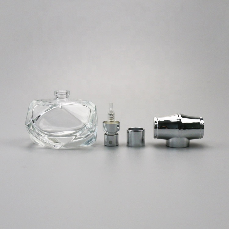 Diamond shape men perfume bottle 25ml & 40ml