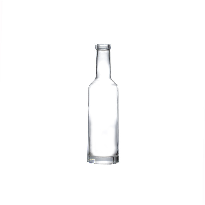Diffenet Size Empty Long Neck Thin Decorative Glass Wine Bottle With Cork Covers