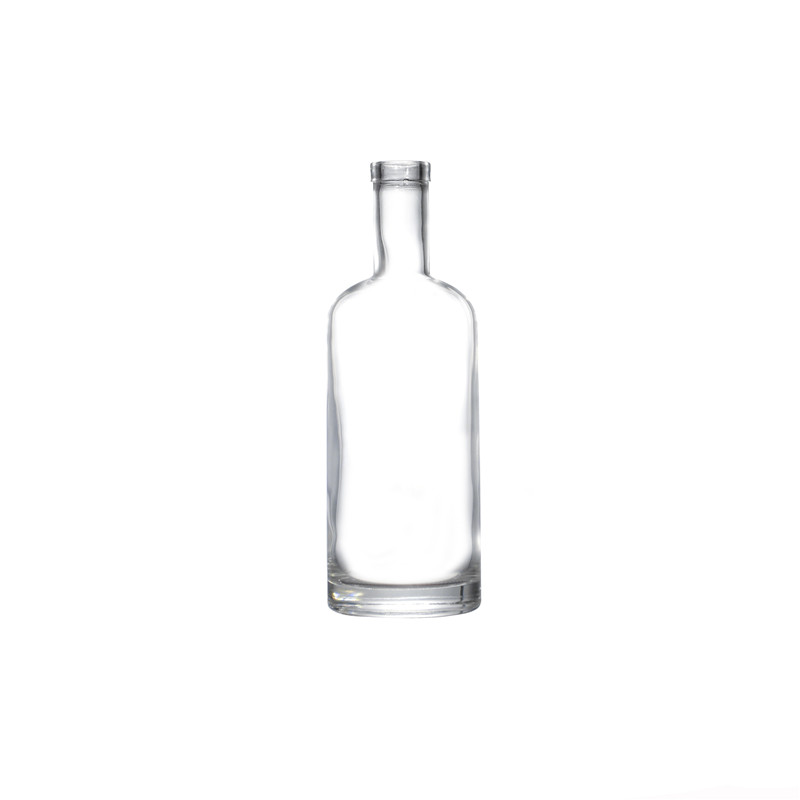 Diffenet Size Empty Long Neck Thin Decorative Glass Wine Bottle With Cork Covers