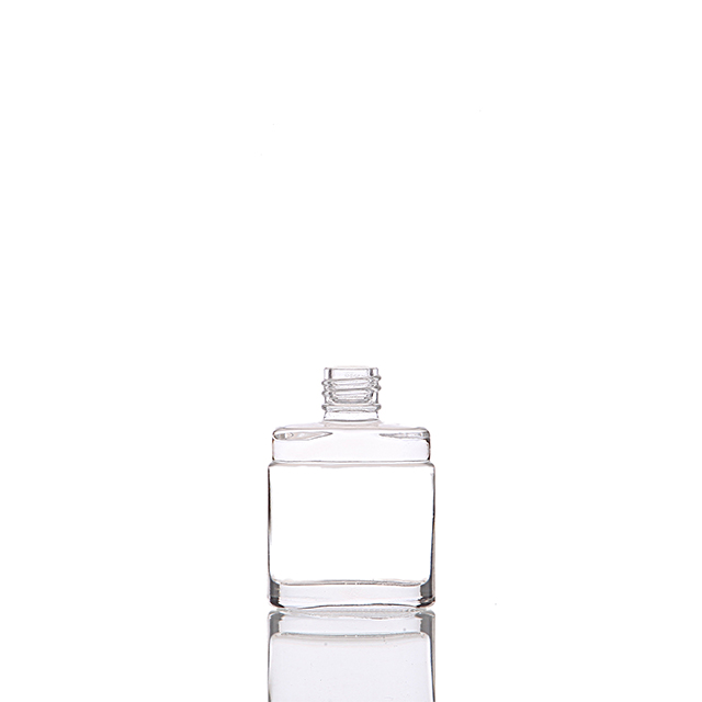 Different Kinds Empty Nail Polish Glass Bottles