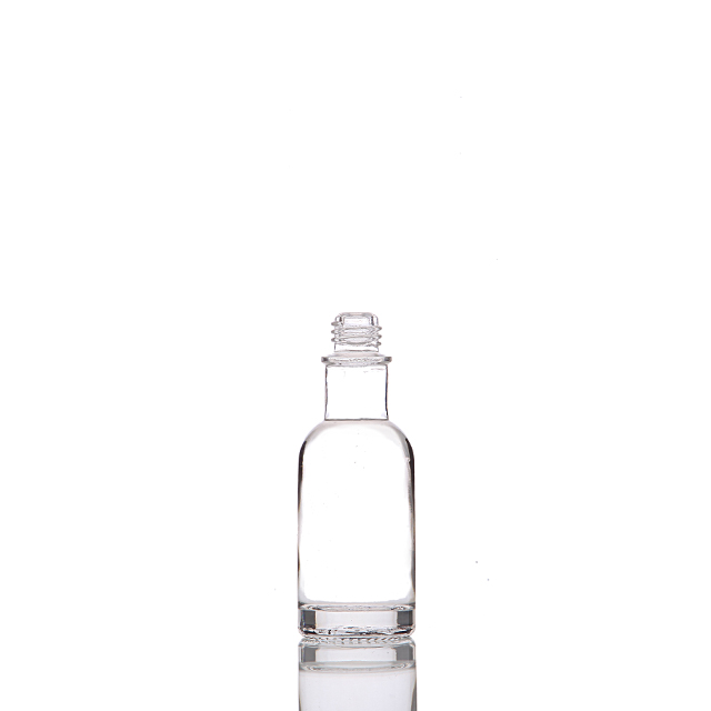 Different Kinds Empty Nail Polish Glass Bottles