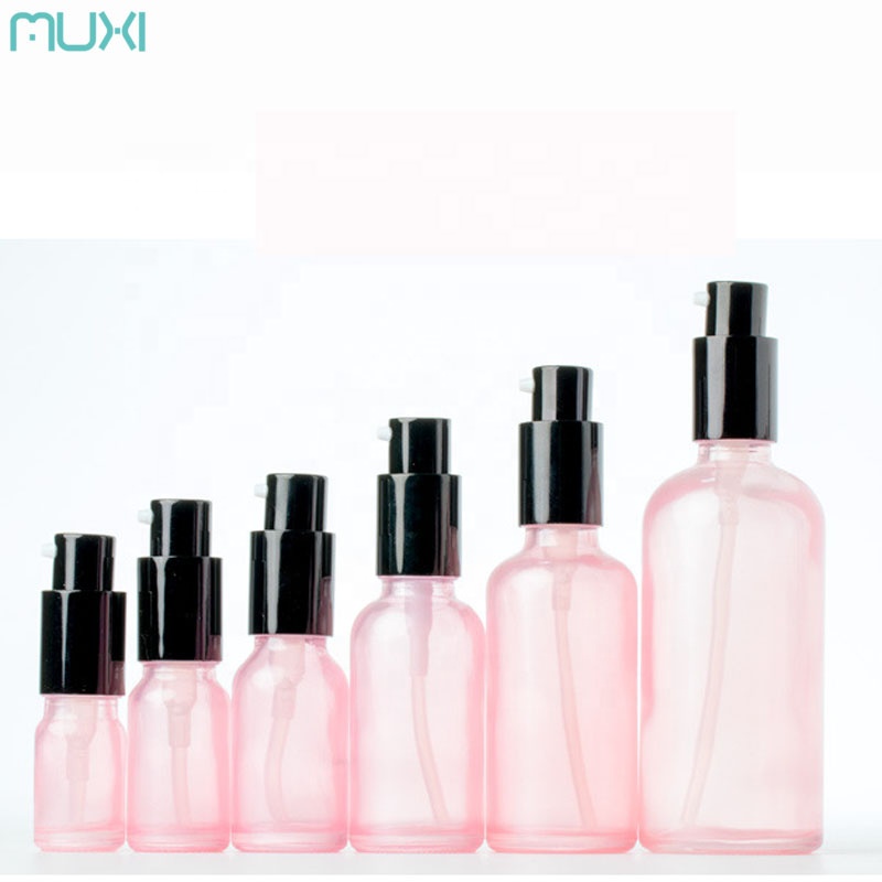 Different Sizes Glass Spray Bottle Liquid Essential Bottle With Spray For Alcohol