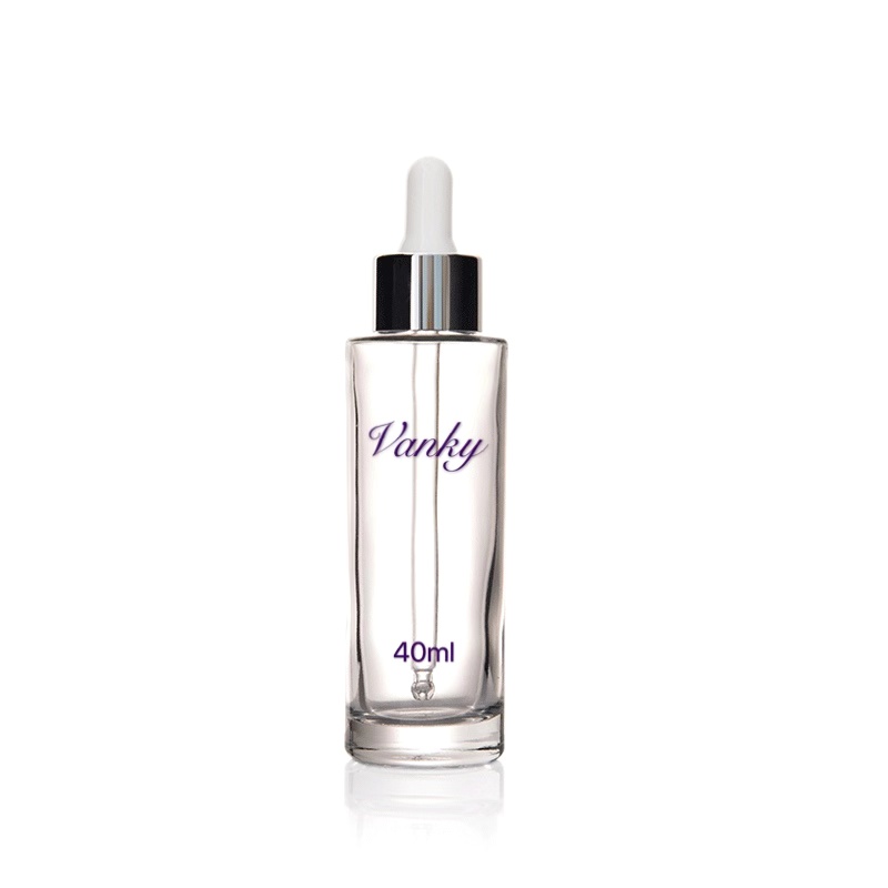 Different customized size cosmetic dropper glass jar