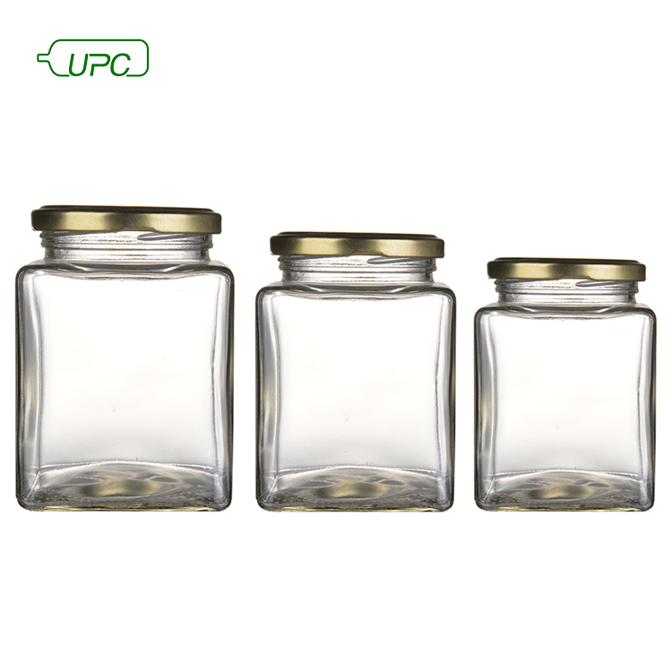 Different size glass jar jam honey jar glass jar supplier