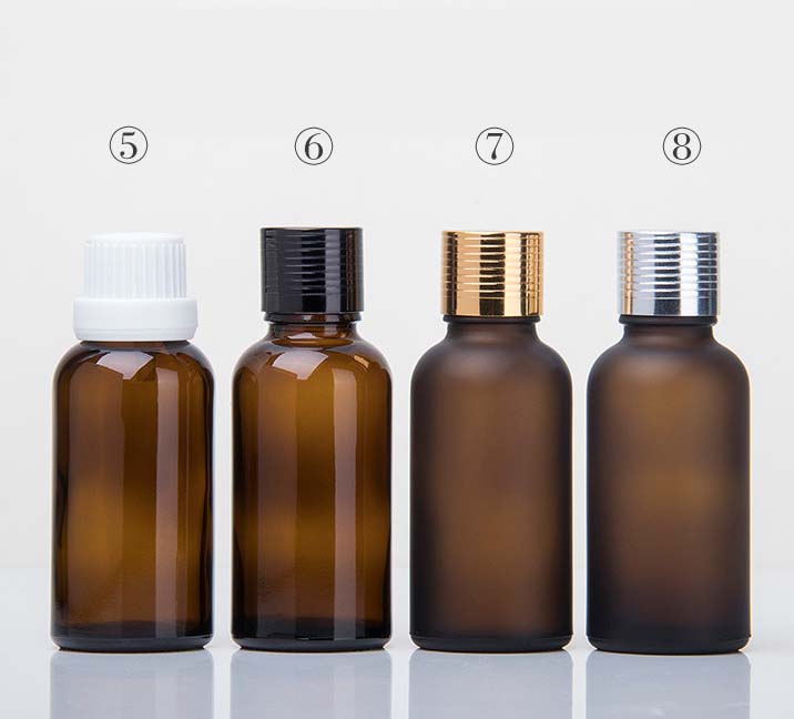 Direct selling amber essential oil 30ml glass bottle
