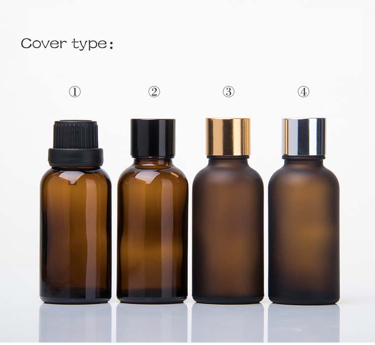 Direct selling amber essential oil 30ml glass bottle