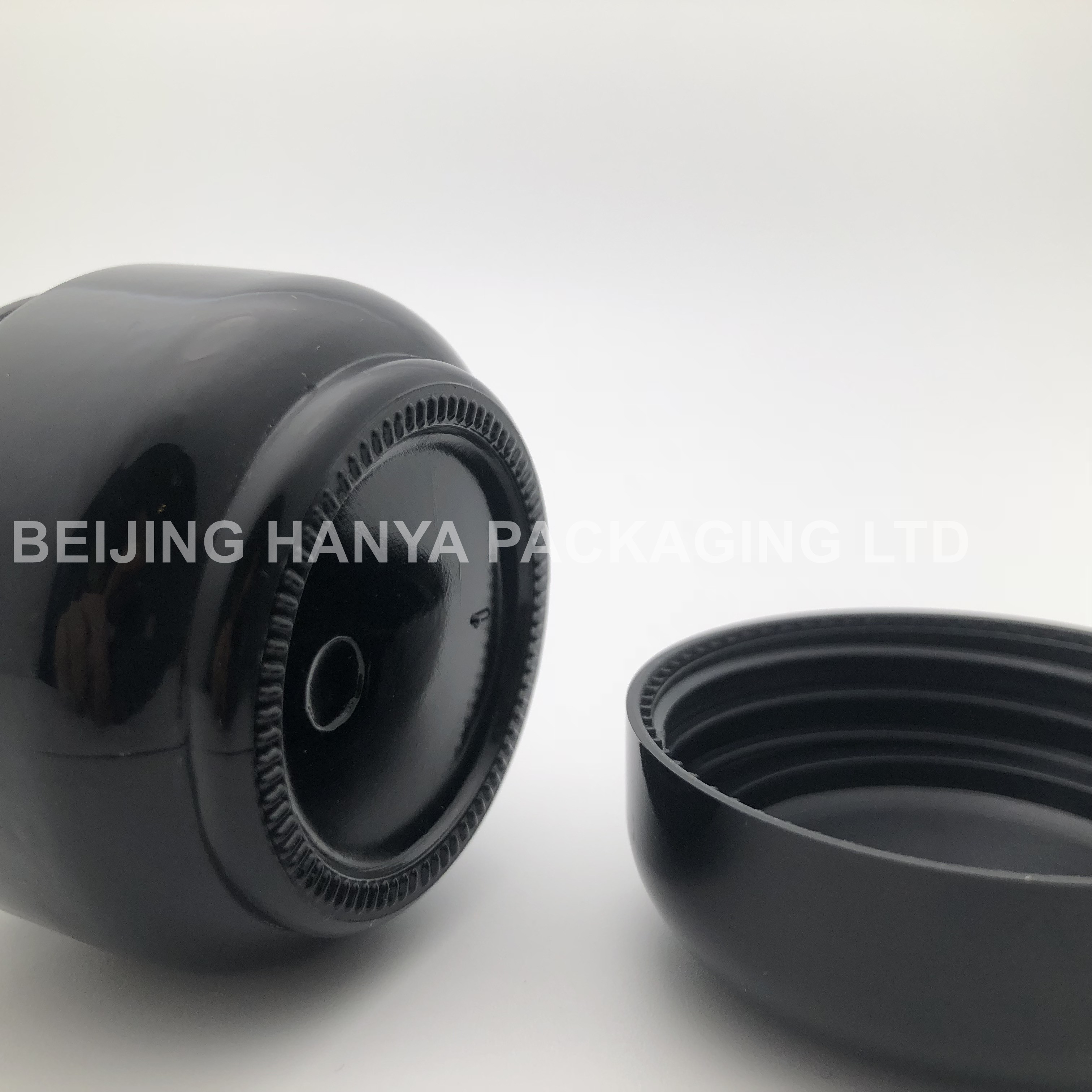 Discount Sale Black Cosmetic Glass Jar 5g 10g 20g 60g 100 ml