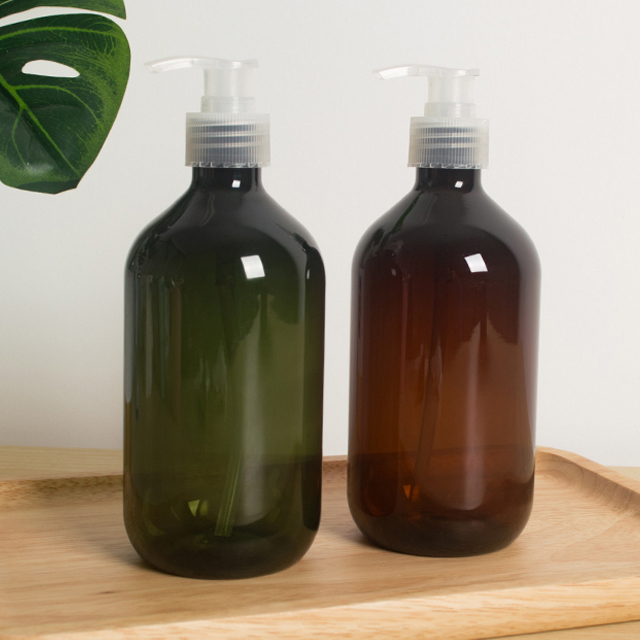Disposable empty cosmetic pump bottles containers for lotion