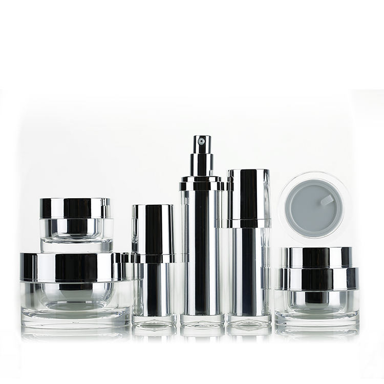 Double Creams Containers Skin Whitening Face Cream For Men cosmetic jars and bottles WO/SO/Z-Y