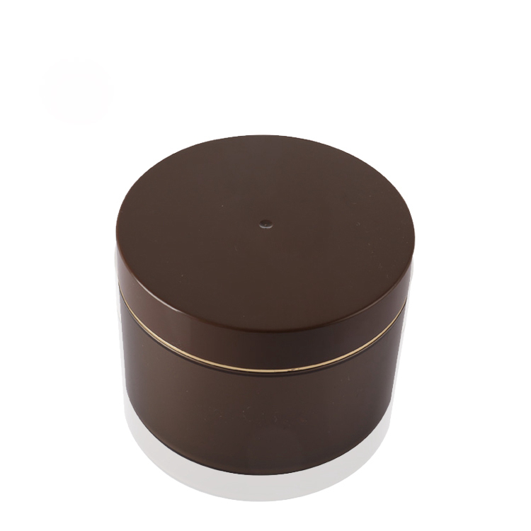 Double Wall 50g 100g pp cream jar, pp plastic jar cosmetic jar seal