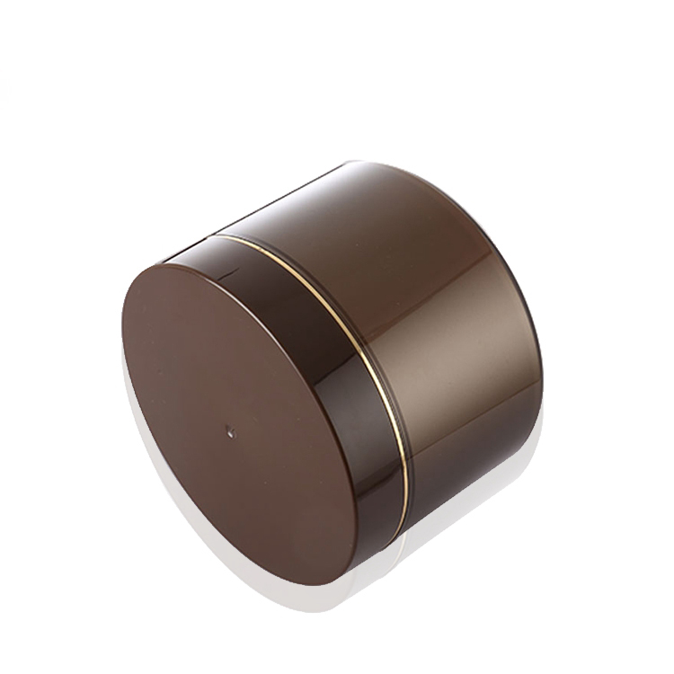 Double Wall 50g 100g pp cream jar, pp plastic jar cosmetic jar seal