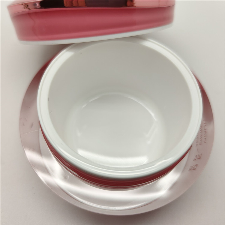 Double Wall Acrylic Jars Supplier Cream Jar Skin Care Packaging cosmetic packaging cream container