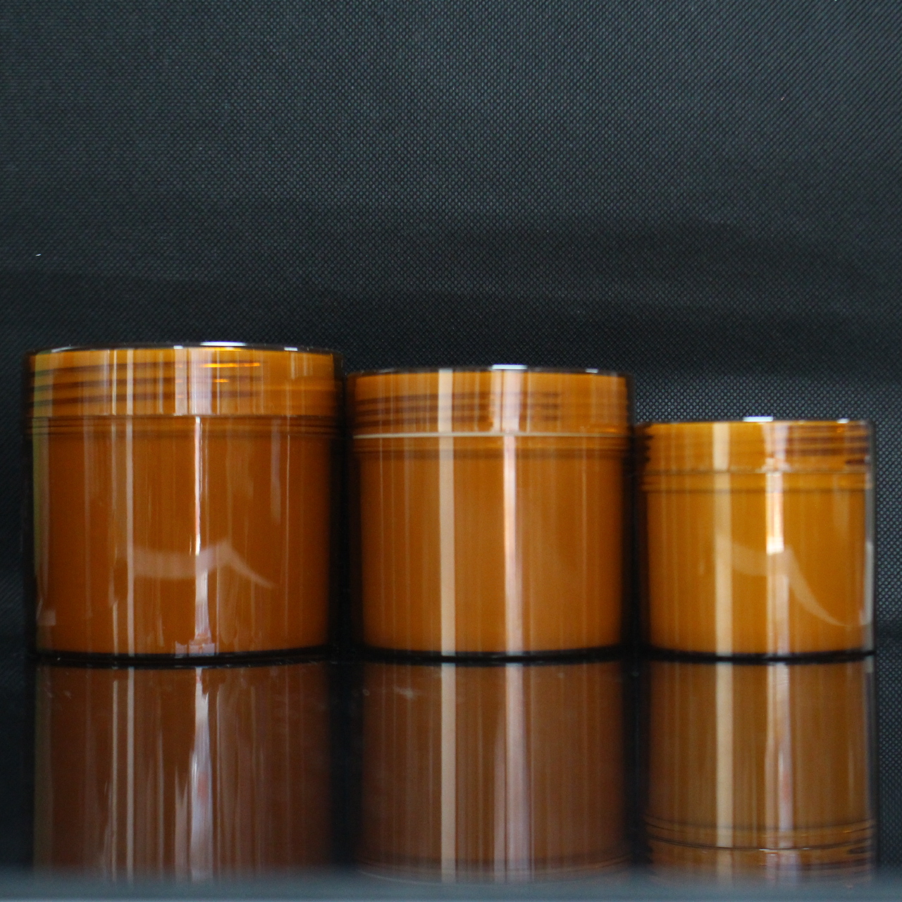 Double Wall Eco-friendly Refillable Wide Mouth PET Body Butter Empty Cosmetic Containers Plastic Cream Jar