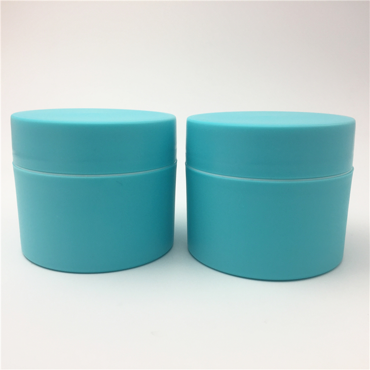 Double Wall Sample Packaging 250ml PP Cosmetic Jar for Cream