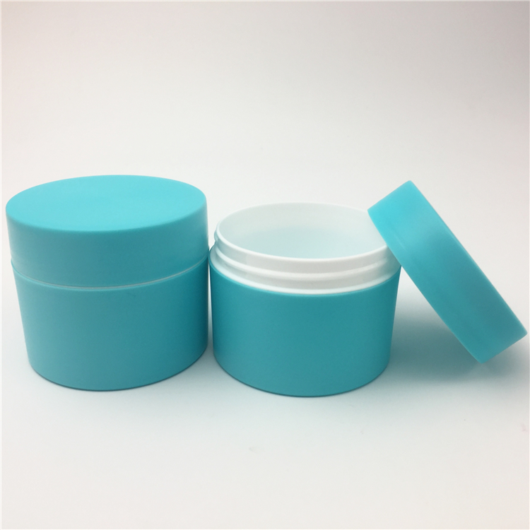 Double Wall Sample Packaging 250ml PP Cosmetic Jar for Cream