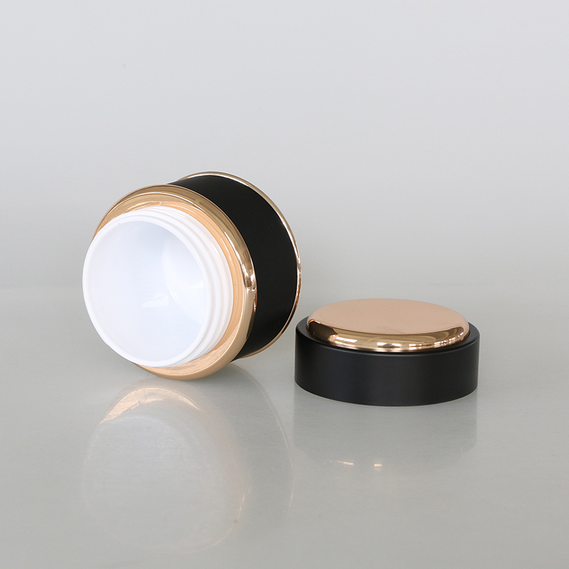 Double layer thick wall cream jar luxury serum container high end cream jar