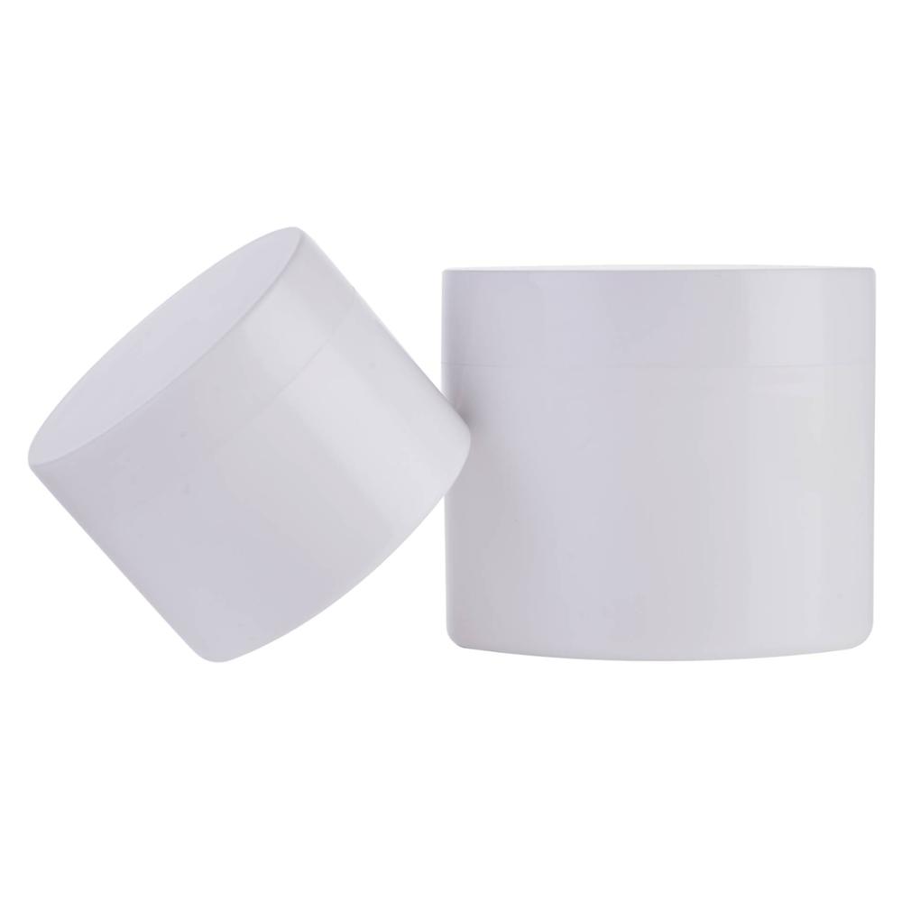 Double wall PP plastic 200/250g skin care cream jar
