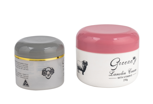 Double-wall design plastic cosmetic jar cream jar