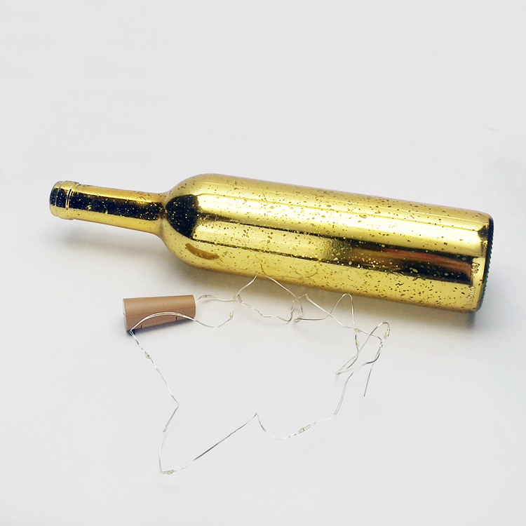 Drinking bar wedding party use decoration glass wine bottle led lights