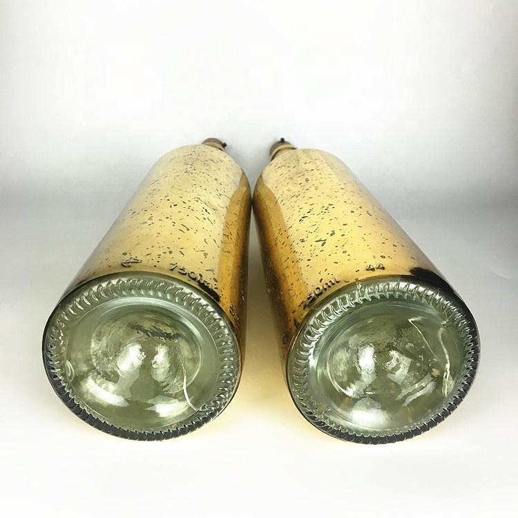 Drinking bar wedding party use decoration glass wine bottle led lights