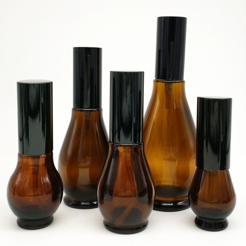 Drop Amber Glass Bottle Brown Dropper Pipette Dripping Bottles Essential Oil Bottles