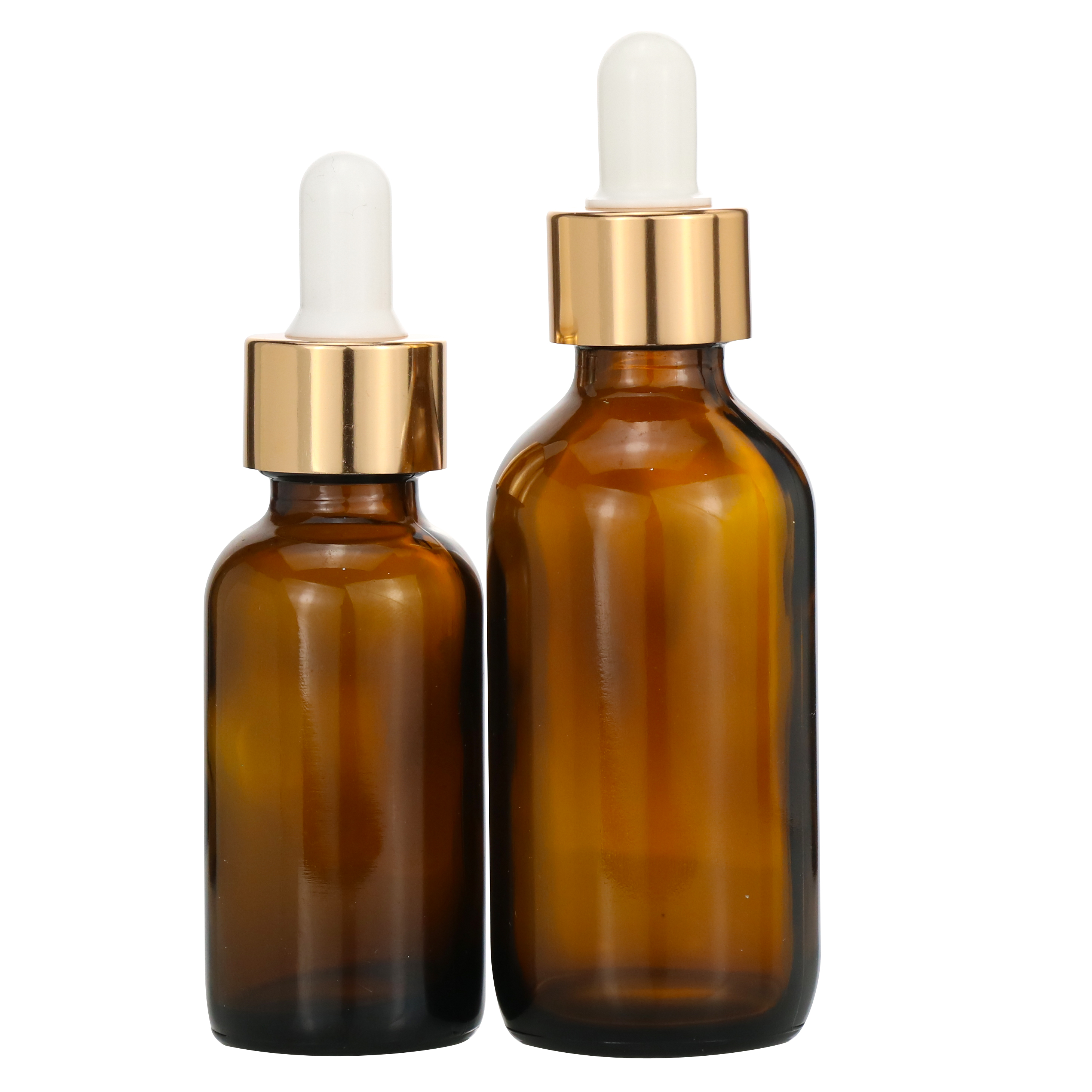 Dropper Bottle 5ml 10ml 30ml 50ml 100ml 1oz 2oz 4oz 16oz 32oz Boston Round Glass dropper bottles with dropper