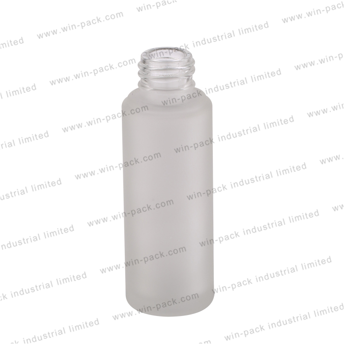 Dropper Bottle Flat Shoulder Custom Color 15/20/30/50ml Tube Bottle Wood Like Water Transfer Collar Thick Back Bottle